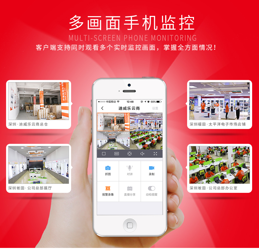 大华200万高清网络红外枪式摄像机(图3)